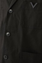 V-Detail Sport Jacket